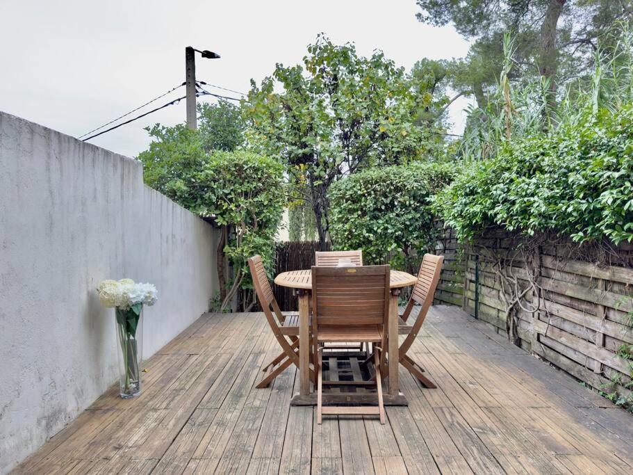 Maison Au Calme 2 Chambres Terrasse Clim Parking Gratuit 몽펠리에 외부 사진